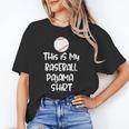 This Is My Baseball Pajama Shirt For Players Teens Boys Girl Unisex T-Shirt This Is My Baseball Pajama Shirt For Players Teens Boys Girl Unisex T-Shirt