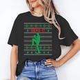 Baseball Player Christmas Pajama Send It Xmas PJs Boys Unisex T-Shirt