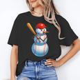 Baseball Snowman Merry Christmas Xmas Pajamas Men Women Kids Unisex T-Shirt Baseball Snowman Merry Christmas Xmas Pajamas Men Women Kids Unisex T-Shirt