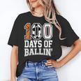 Baseball Soccer Basketball 100 Days Of School Unisex T-Shirt Baseball Soccer Basketball 100 Days Of School Unisex T-Shirt