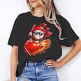 Baseball Valentine's Day Drip Ice Cream Team Unisex T-Shirt