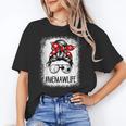 Bleached Memaw Life Soccer Messy Bun Baseball Game Day Unisex T-Shirt Bleached Memaw Life Soccer Messy Bun Baseball Game Day Unisex T-Shirt