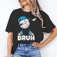 Boys Baseball Graphic Tee Teen Apparel Cute Meme Bruh Unisex T-Shirt Boys Baseball Graphic Tee Teen Apparel Cute Meme Bruh Unisex T-Shirt