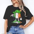 Boys St Patricks Day Kids Baseball Player Ice Cream Drip Unisex T-Shirt Boys St Patricks Day Kids Baseball Player Ice Cream Drip Unisex T-Shirt