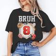 Bruh I'm 8 Baseball 8th Birthday Sports 8 Year Old Boy Unisex T-Shirt Bruh I'm 8 Baseball 8th Birthday Sports 8 Year Old Boy Unisex T-Shirt