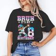 Bruh It's My 8th Birthday Baseball Ice Cream Drip 8 Year Old Unisex T-Shirt Bruh It's My 8th Birthday Baseball Ice Cream Drip 8 Year Old Unisex T-Shirt