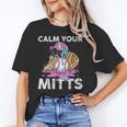 Calm Your Mitts Baseball Ice Cream Drip Crossed Bats Sport Unisex T-Shirt Calm Your Mitts Baseball Ice Cream Drip Crossed Bats Sport Unisex T-Shirt