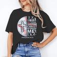 Christian Baseball Men Boy Player Team Religious Philippians Unisex T-Shirt Christian Baseball Men Boy Player Team Religious Philippians Unisex T-Shirt