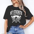 Christian Baseball My Strength Comes From The Lord Baseball Unisex T-Shirt