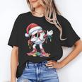 Christmas Baseball Ice Cream Dripping Santa Baseball Drip Unisex T-Shirt Christmas Baseball Ice Cream Dripping Santa Baseball Drip Unisex T-Shirt