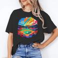 Colorful Baseball Field Home Run Baseball Player Fans Unisex T-Shirt Colorful Baseball Field Home Run Baseball Player Fans Unisex T-Shirt