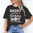 Daddy Of The Birthday Boy Baseball Matching Family Unisex T-Shirt Daddy Of The Birthday Boy Baseball Matching Family Unisex T-Shirt