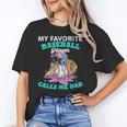 My Favorite Baseball Player Calls Me Dad Ice Cream Drip Unisex T-Shirt My Favorite Baseball Player Calls Me Dad Ice Cream Drip Unisex T-Shirt