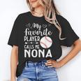 My Favorite Player Calls Me Nona Baseball Player Unisex T-Shirt My Favorite Player Calls Me Nona Baseball Player Unisex T-Shirt