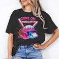 Game Kindergarten Baseball Ice Cream Drip On Back To School Unisex T-Shirt Game Kindergarten Baseball Ice Cream Drip On Back To School Unisex T-Shirt
