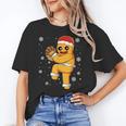 Gingerbread Man Baseball Christmas Unisex T-Shirt