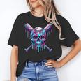Halloween Baseball Skull Drip Baseball Lifestyle Boy Men Unisex T-Shirt Halloween Baseball Skull Drip Baseball Lifestyle Boy Men Unisex T-Shirt
