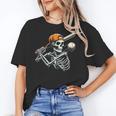 Halloween Boys Batting Skeleton Baseball Unisex T-Shirt