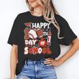 Happy 100 Days Of School Baseball Football PE Teacher Unisex T-Shirt Happy 100 Days Of School Baseball Football PE Teacher Unisex T-Shirt