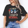 I Hit 100 Days Of School Baseball Kids Boy Teacher 100th Day Unisex T-Shirt I Hit 100 Days Of School Baseball Kids Boy Teacher 100th Day Unisex T-Shirt