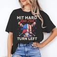 Hit Hard Run Fast Turn Left Baseball Cream Drip Crossed Bats Unisex T-Shirt Hit Hard Run Fast Turn Left Baseball Cream Drip Crossed Bats Unisex T-Shirt