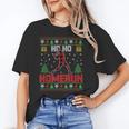 Ho Ho Homerun Xmas Sports Player Baseball Ugly Christmas Unisex T-Shirt Ho Ho Homerun Xmas Sports Player Baseball Ugly Christmas Unisex T-Shirt