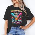 It's My 6733 Days Of School Baseball Ice Cream Dripping Unisex T-Shirt