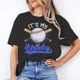 Kids 8th Baseball Birthday Party Boys Sport Fan 8 Years Old Unisex T-Shirt