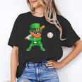 Leprechaun Playing Baseball St Patricks Day Sport Boys Unisex T-Shirt