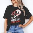 Mask On Fear Gone Baseball Catcher Softball Unisex T-Shirt Mask On Fear Gone Baseball Catcher Softball Unisex T-Shirt