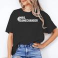 Mrs Gamechanger Baseball Scorekeeper Love Unisex T-Shirt Mrs Gamechanger Baseball Scorekeeper Love Unisex T-Shirt