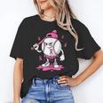 Pink Ribbon Baseball Breast Cancer Awareness Unisex T-Shirt Pink Ribbon Baseball Breast Cancer Awareness Unisex T-Shirt