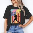 Retro Baseball Drip Boys Ice Cream Patriotic American Flag Unisex T-Shirt Retro Baseball Drip Boys Ice Cream Patriotic American Flag Unisex T-Shirt