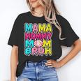Retro Mama Mommy Mom Bruh Baseball Women Girls Unisex T-Shirt Retro Mama Mommy Mom Bruh Baseball Women Girls Unisex T-Shirt