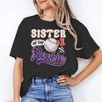 Sister Rookie Of Year 1st Birthday Baseball Theme Matching Unisex T-Shirt