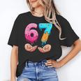 Six Seven 6-7 Baseball Ice Cream Drip 67 Meme Hands Unisex T-Shirt Six Seven 6-7 Baseball Ice Cream Drip 67 Meme Hands Unisex T-Shirt