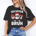 Six Seven Bruh Valentines Baseball Kids 67 Valentine Boys Unisex T-Shirt Six Seven Bruh Valentines Baseball Kids 67 Valentine Boys Unisex T-Shirt