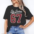 Six Seven Meme Boys Girls Kids 67 Baseball Jersey Unisex T-Shirt