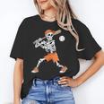 Skeleton Batting Baseball Halloween Unisex T-Shirt