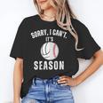 Sorry I Can't It's Volleyball Baseball Season Mom Of Both Unisex T-Shirt Sorry I Can't It's Volleyball Baseball Season Mom Of Both Unisex T-Shirt