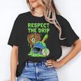Spooky Zombie Respect The Drip Baseball Halloween Unisex T-Shirt Spooky Zombie Respect The Drip Baseball Halloween Unisex T-Shirt