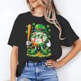 St Patricks Day Baseball Ice Cream Baseball Player Cartoon Unisex T-Shirt St Patricks Day Baseball Ice Cream Baseball Player Cartoon Unisex T-Shirt