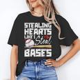 Stealing Hearts Like I Steal Bases Baseball Valentines Unisex T-Shirt Stealing Hearts Like I Steal Bases Baseball Valentines Unisex T-Shirt