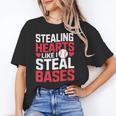 Stealing Hearts Like I Steal Bases Cute Baseball Kids Unisex T-Shirt Stealing Hearts Like I Steal Bases Cute Baseball Kids Unisex T-Shirt