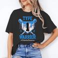 T1D Warrior Baseball Drip Diabetes Awareness Blue Ribbon Unisex T-Shirt T1D Warrior Baseball Drip Diabetes Awareness Blue Ribbon Unisex T-Shirt