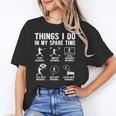 Things I Do In My Spare Time Baseball Lovers Kids Boys Unisex T-Shirt