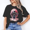 Valentine Baseball Catcher Mask Ice Cream Drip Tee For Boys Unisex T-Shirt