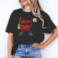 Valentines Day Baseball Red Heart Love Boys Kids Tee Unisex T-Shirt