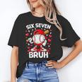 Valentines Day Six Seven Bruh 6 7 Meme Baseball Drip Boys Unisex T-Shirt Valentines Day Six Seven Bruh 6 7 Meme Baseball Drip Boys Unisex T-Shirt