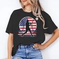 Women's Batter Patriotic American Flag Baseball Silks Unisex T-Shirt Women's Batter Patriotic American Flag Baseball Silks Unisex T-Shirt
